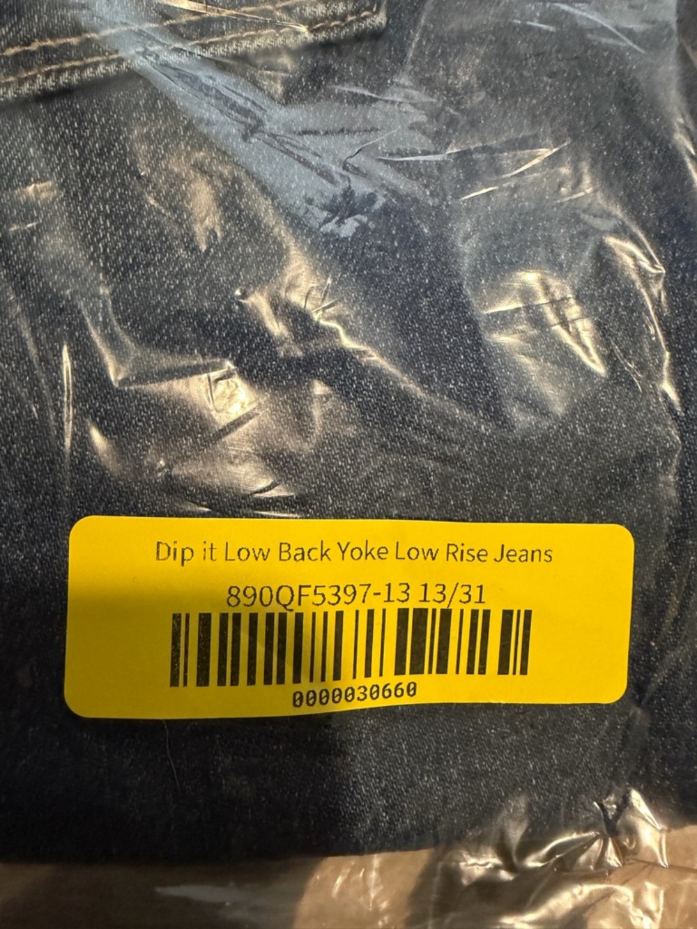 NWT Flying Monkey Women’s Blue Flared Jeans Size 31 - Picture 5 of 7